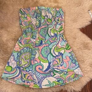Lilly Pulitzer Strapless Dress